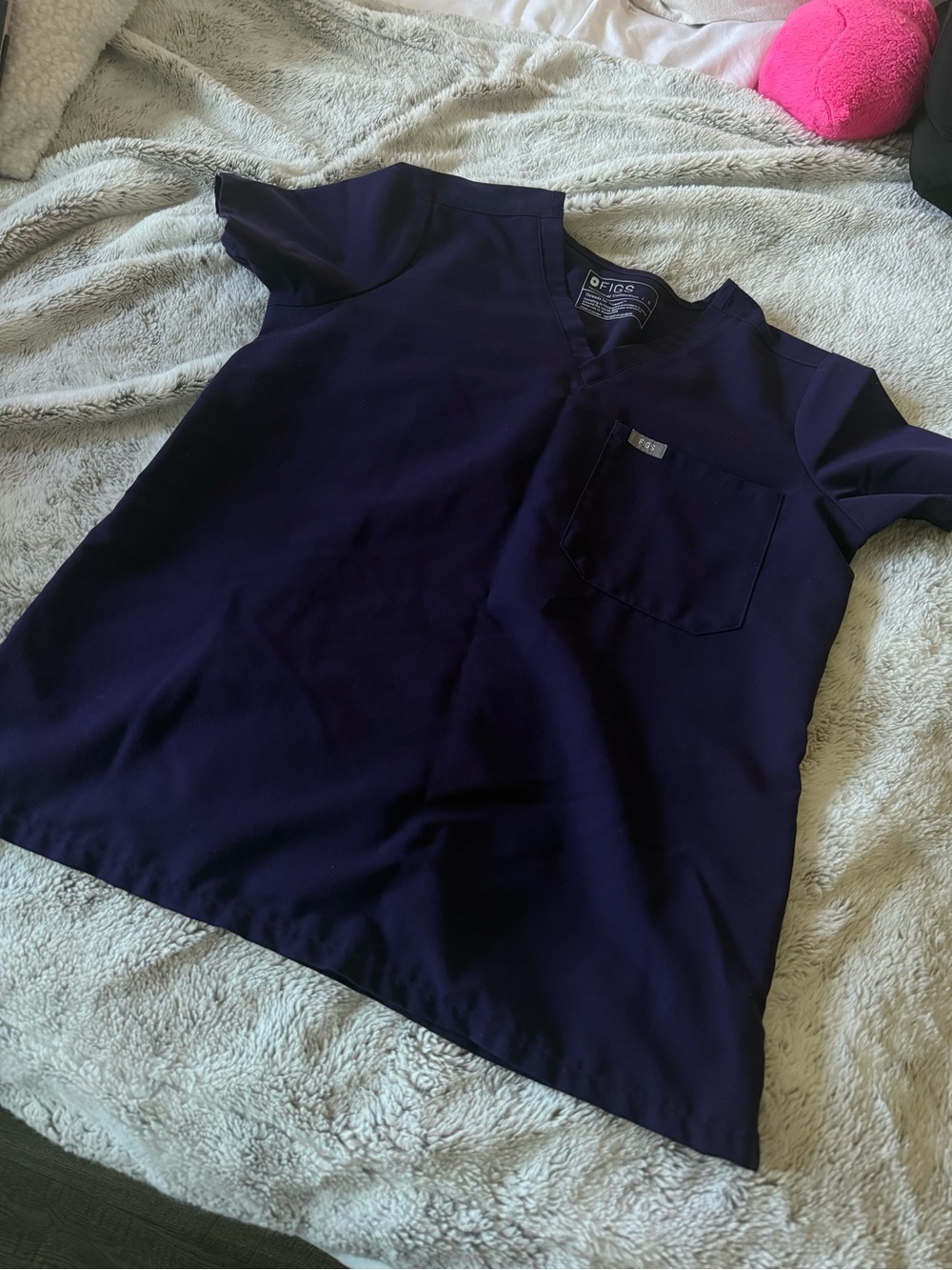 FIGS Purple Scrub Set